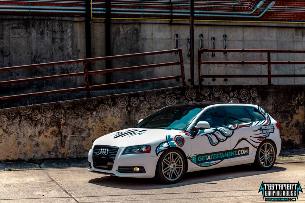 Vehicle wrap installation