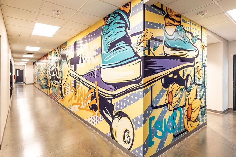 Custom Printed Wall Murals example 15