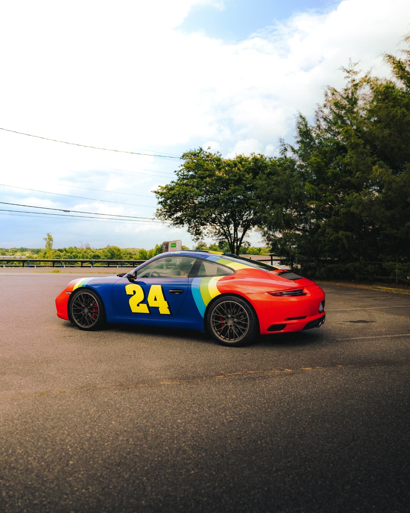 Porsche Carrera 911 — Custom Design Printed Wrap by Testament Graphic House