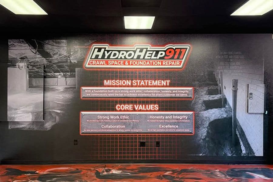 Custom Printed Wall Murals example 12