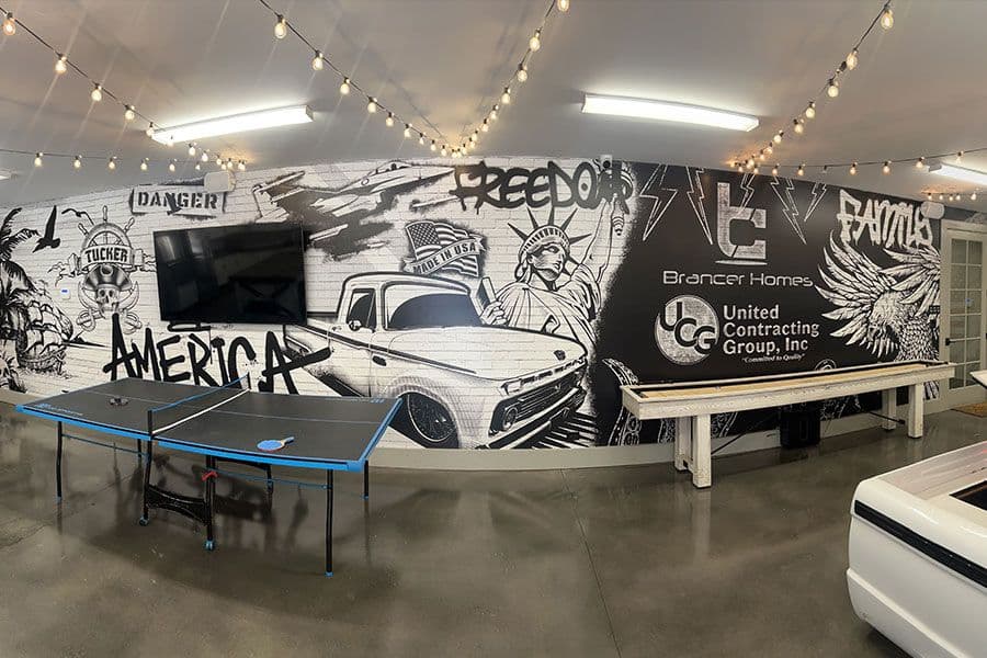 Custom Printed Wall Murals example 8