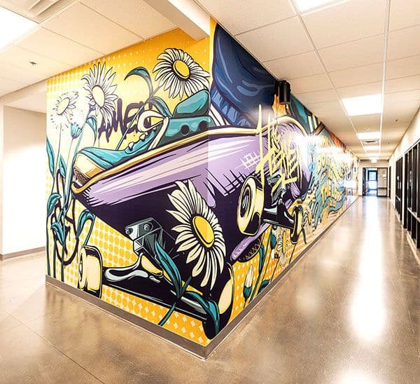Custom Printed Wall Murals example 2