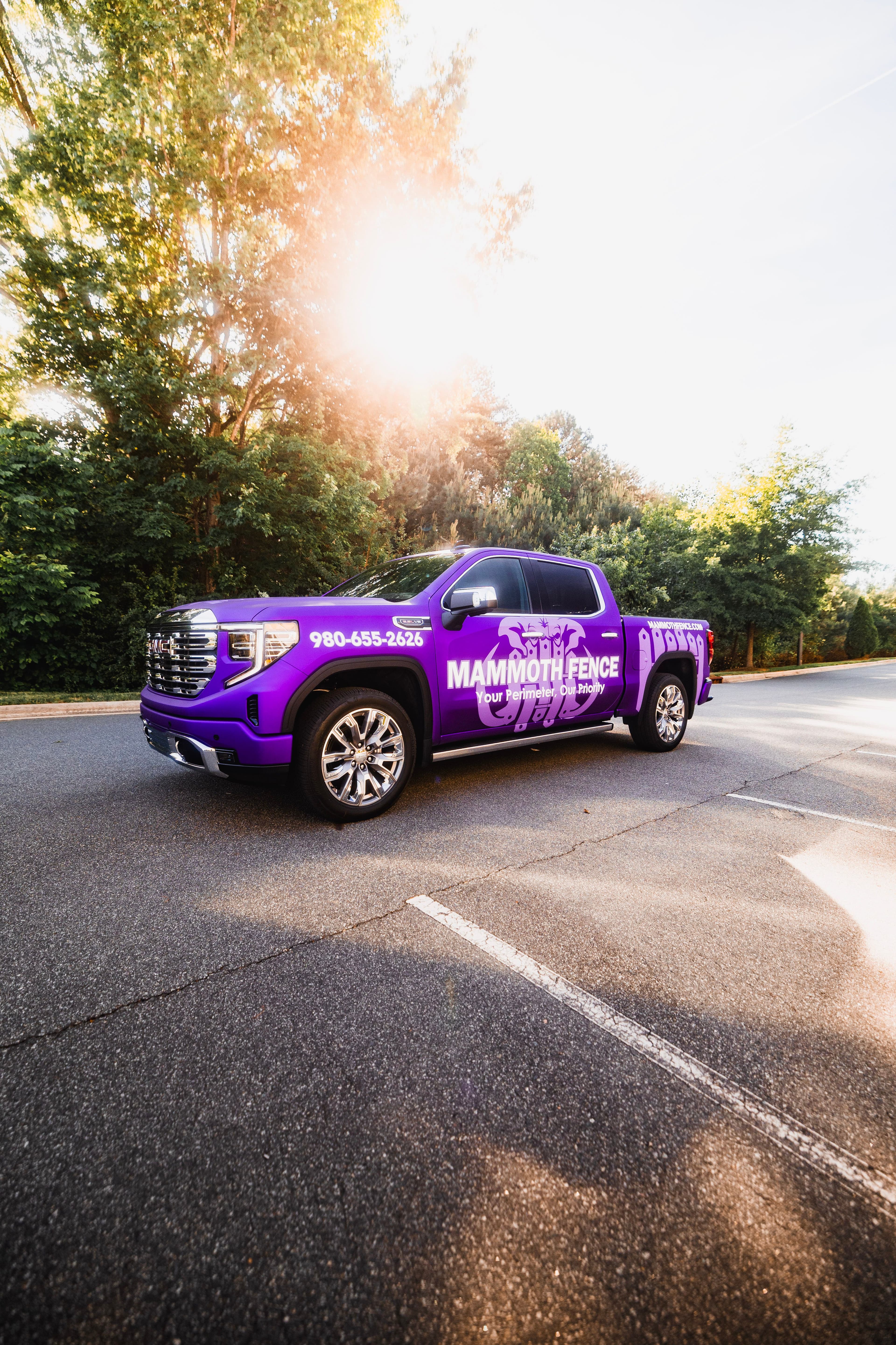 Mammoth Fence Sierra Custom Wrap — Custom Hybrid Colorchange/Commerical Wrap for Mammoth Fence by Testament Graphic House
