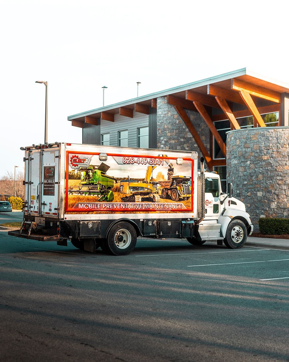 S&S Tractor Repair Boxtruck — Custom Design Printed Commercial Wrap by Testament Graphic House